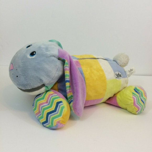 Stuffies Easter Bunny Rabbit Plush Stuffed Animal 19" Long Colorful Pastel Toy - Picture 4 of 12